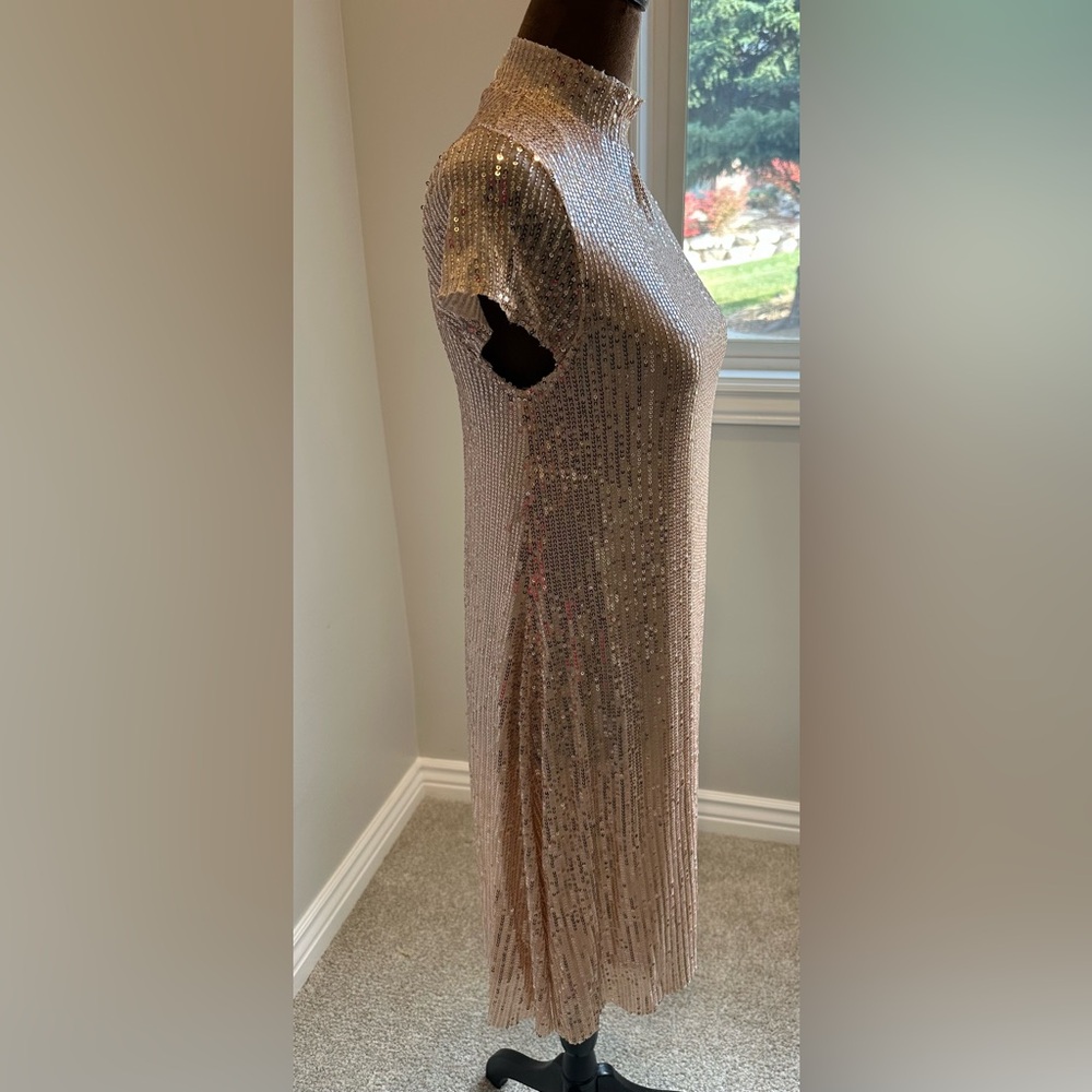 JOYFOLIE Mia Joy Michelle Dress In Champagne - Picture 11 of 16